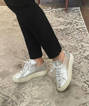 Load image into Gallery viewer, Atelier &quot;Vince 2.0&quot; Silver Sneaker
