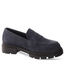Load image into Gallery viewer, Aqua Diva Waterproof Shoe "Cozy" navy
