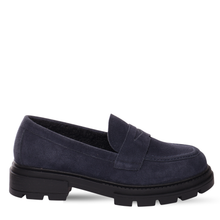 Load image into Gallery viewer, Aqua Diva Waterproof Shoe "Cozy" navy
