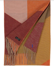 Load image into Gallery viewer, Winter Scarf &quot;Geometric Brownie&quot;
