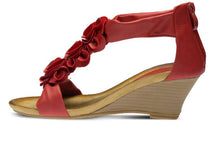 Load image into Gallery viewer, Patrizia Sandal &quot;Harlequinn&quot; red
