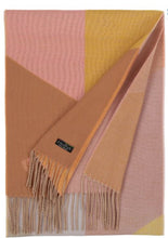 Load image into Gallery viewer, Winter Scarf &quot;Geometric Camel&quot;
