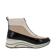 Load image into Gallery viewer, Remonte Boot &quot;Tyra&quot; black and cream combo
