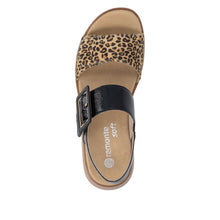 Load image into Gallery viewer, Remonte Sandal "Charlene" leopard
