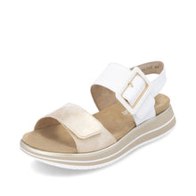 Load image into Gallery viewer, Remonte Sandal "Charlene" white gold
