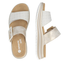 Load image into Gallery viewer, Remonte Sandal "Charlene 2" white/gold
