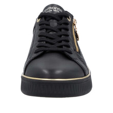 Load image into Gallery viewer, Remonte Sneaker &quot;Heide 2&quot; black/gold
