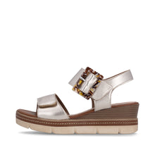 Load image into Gallery viewer, Remonte Sandal "Diana" light brass
