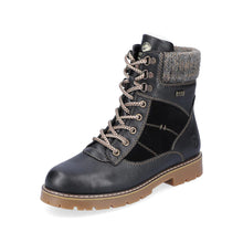 Load image into Gallery viewer, Remonte Boot Warm "Juniper" Black
