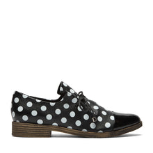 Load image into Gallery viewer, Django &amp; Juliette &quot;Kotty&quot; black/white polka-dot
