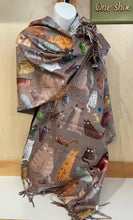 Load image into Gallery viewer, Winter Scarf "Catitude" 2 colours

