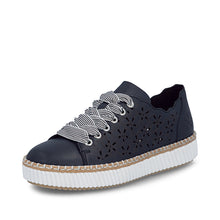 Load image into Gallery viewer, Rieker Sneaker "Sandy" navy
