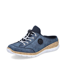 Load image into Gallery viewer, Rieker Slip On Sneaker &quot;Nicki&quot; navy
