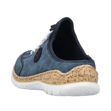 Load image into Gallery viewer, Rieker Slip On Sneaker &quot;Nicki&quot; navy
