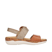 Load image into Gallery viewer, Remonte Sandal &quot;Karolina&quot; tan
