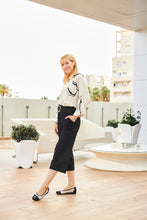 Load image into Gallery viewer, Rieker Shoe &quot;Maris&quot; black/ivory
