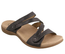 Load image into Gallery viewer, Taos Sandal &quot;Double U&quot; - black
