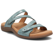 Load image into Gallery viewer, Taos Sandal &quot;Double U&quot; - teal
