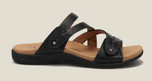 Load image into Gallery viewer, Taos Sandal &quot;Double U&quot; - black
