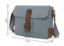 Load image into Gallery viewer, Davan 544 Purse Canvas Shoulder Bag -  Brown
