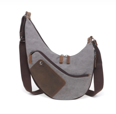 Davan 601 Purse Bag Canvas Multifunctional Sling - Charcoal