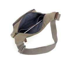 Load image into Gallery viewer, Davan 014 Purse Canvas Shoulder/Cross Bag - Grey
