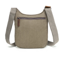 Load image into Gallery viewer, Davan 014 Purse Canvas Shoulder/Cross Bag - Grey
