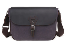 Load image into Gallery viewer, Davan 578W Purse Waxed Canvas Bag - Grey
