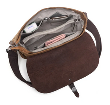 Load image into Gallery viewer, Davan 578W Purse Waxed Canvas Bag - Grey
