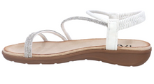 Load image into Gallery viewer, Evening Sandal "Paige" White
