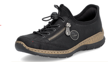 Load image into Gallery viewer, Rieker Sneaker " Meadow 2" Black
