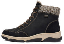Load image into Gallery viewer, Rieker Boot Warm "Annika" Black

