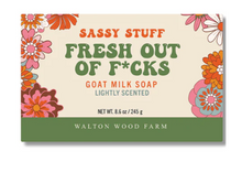 Load image into Gallery viewer, Sassy Stuff Goat Milk Soap 5 options
