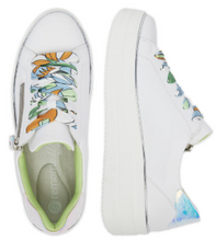 Load image into Gallery viewer, Remonte Sneaker "Harmony" white -green lining
