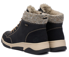 Load image into Gallery viewer, Rieker Boot Warm "Annika" Black
