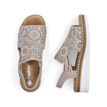 Load image into Gallery viewer, Rieker Sandal "Gabi" sand
