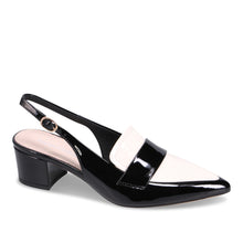 Load image into Gallery viewer, Django &amp; Juliette Shoe &quot;Aiday&quot; black &amp; Ivory
