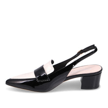 Load image into Gallery viewer, Django &amp; Juliette Shoe &quot;Aiday&quot; black &amp; Ivory
