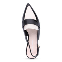 Load image into Gallery viewer, Django &amp; Juliette Shoe &quot;Aiday&quot; black &amp; Ivory
