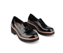 Load image into Gallery viewer, Alberto Loafer &quot;Pamela&quot; black patent
