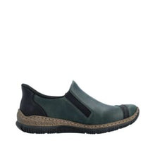 Load image into Gallery viewer, Rieker Sneaker "Autumn" teal green
