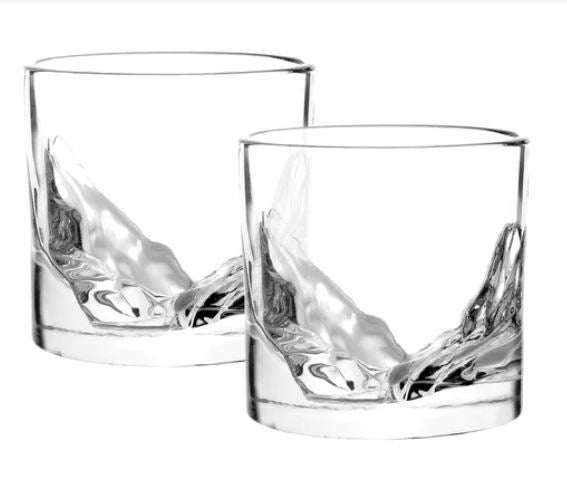 Grand Canyon Crystal Whiskey Glasses set of 2