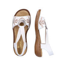 Load image into Gallery viewer, Rieker Sandal &quot;Adallina&quot; White

