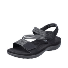 Load image into Gallery viewer, Rieker Sandal &quot;Sadie&quot; black
