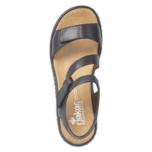 Load image into Gallery viewer, Rieker Sandal &quot;Keely&quot;  Black
