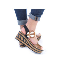 Load image into Gallery viewer, Rieker Sandal &quot;Fredricka&quot; Tan Multi
