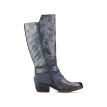 Load image into Gallery viewer, Rieker Boot Warm &quot;Bernadette&quot; Washed Denim
