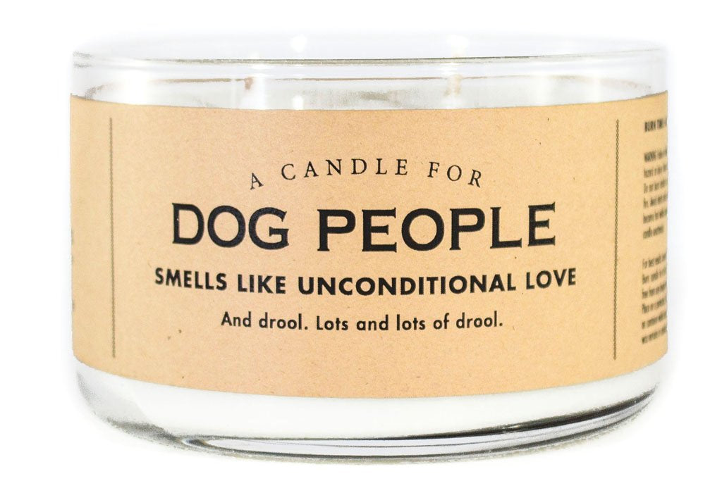 Whiskey River Candle for Dog People