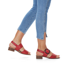 Load image into Gallery viewer, Remonte Sandal &quot;Karrie&quot; Red
