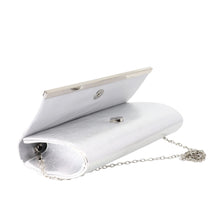Load image into Gallery viewer, Evening Bag &quot;Aubrie&quot; Silver
